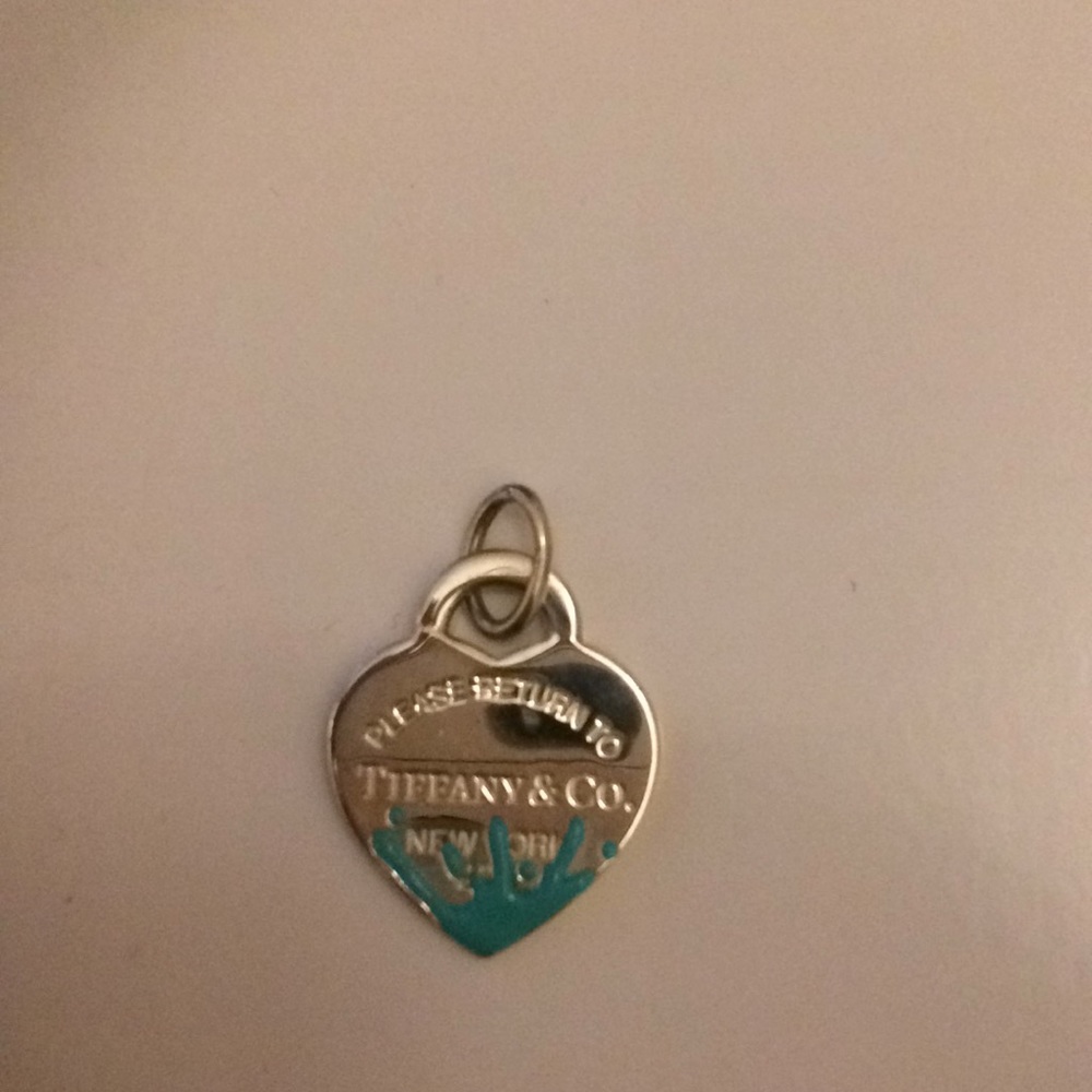 Tiffany & Co. Color Splash heart tag charm